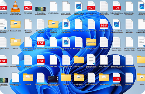 Messy files and documents